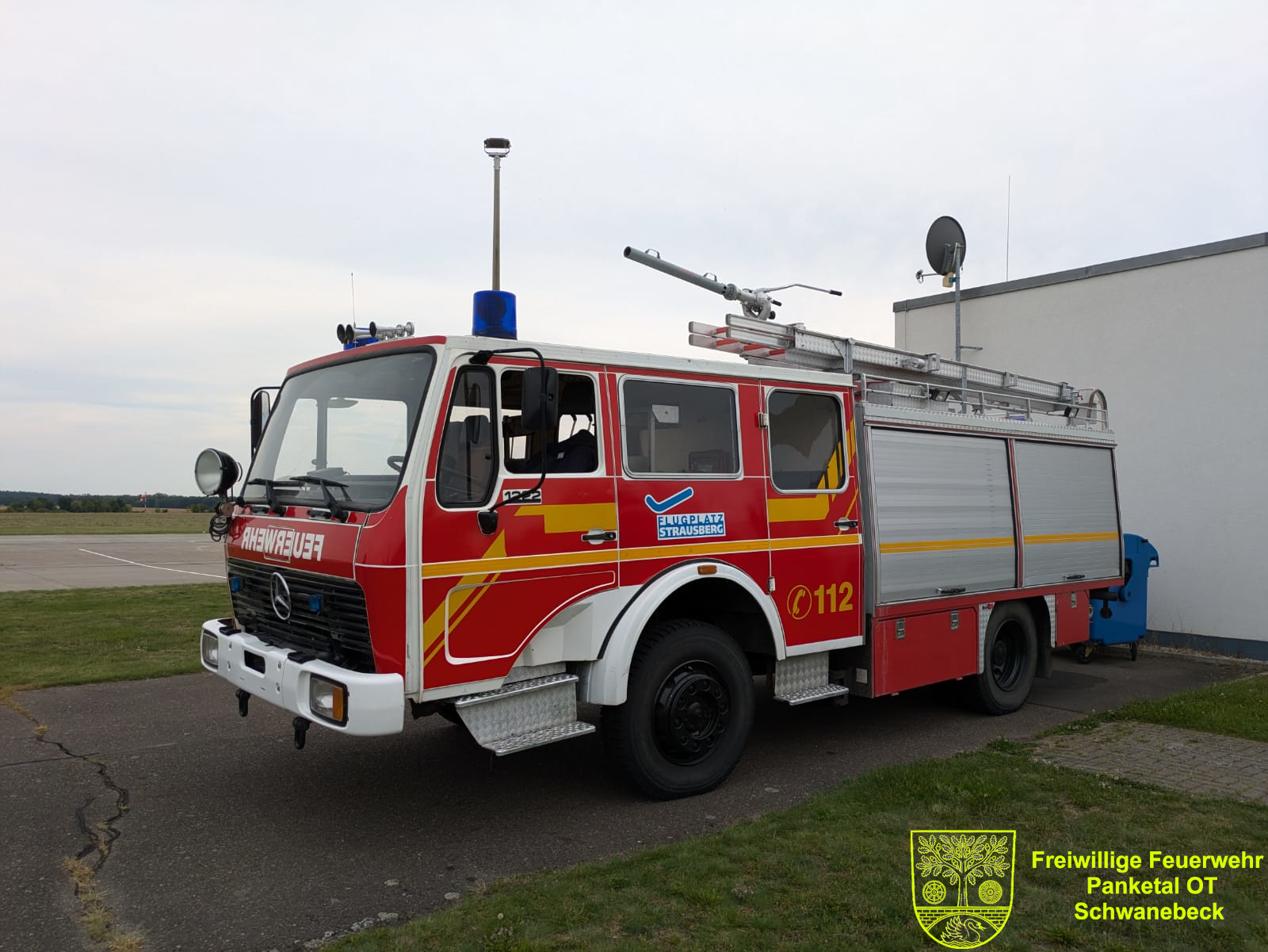 Besuch auf dem Flugplatz Strausberg